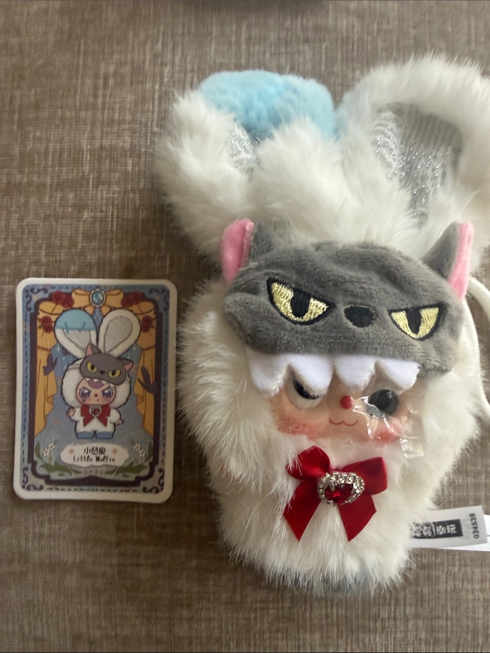 Baby three / Bunny Monster Plush Kids Tue fairytale world “ little
Wolf w mask
